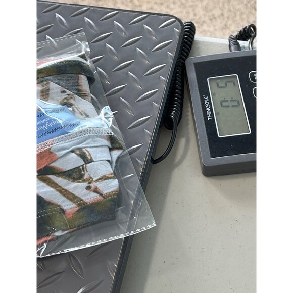 Simply Vera Vera Wang Tunic Top Size Large Short Sleeve Scoop Neck Blue Multi - Picture 6 of 6